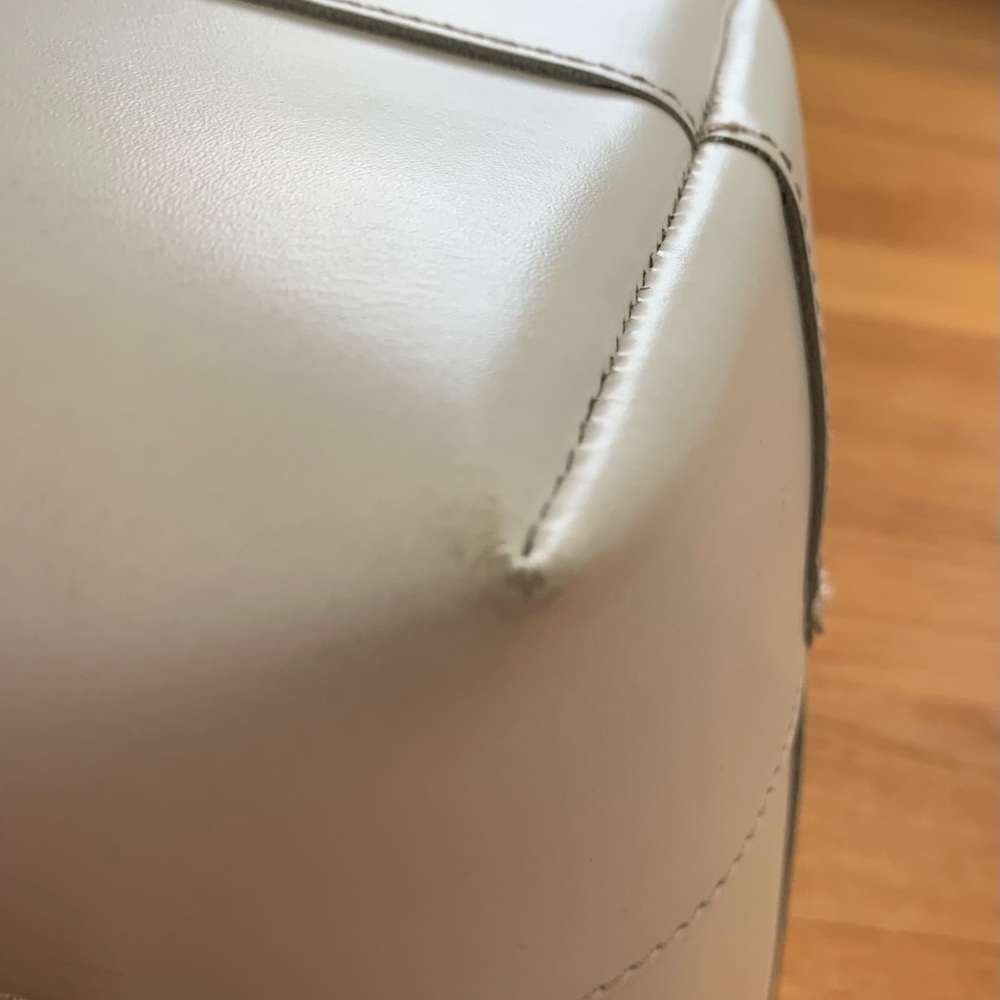 EUC! J.Crew Leather Uptown Tote - Picture 7 of 8